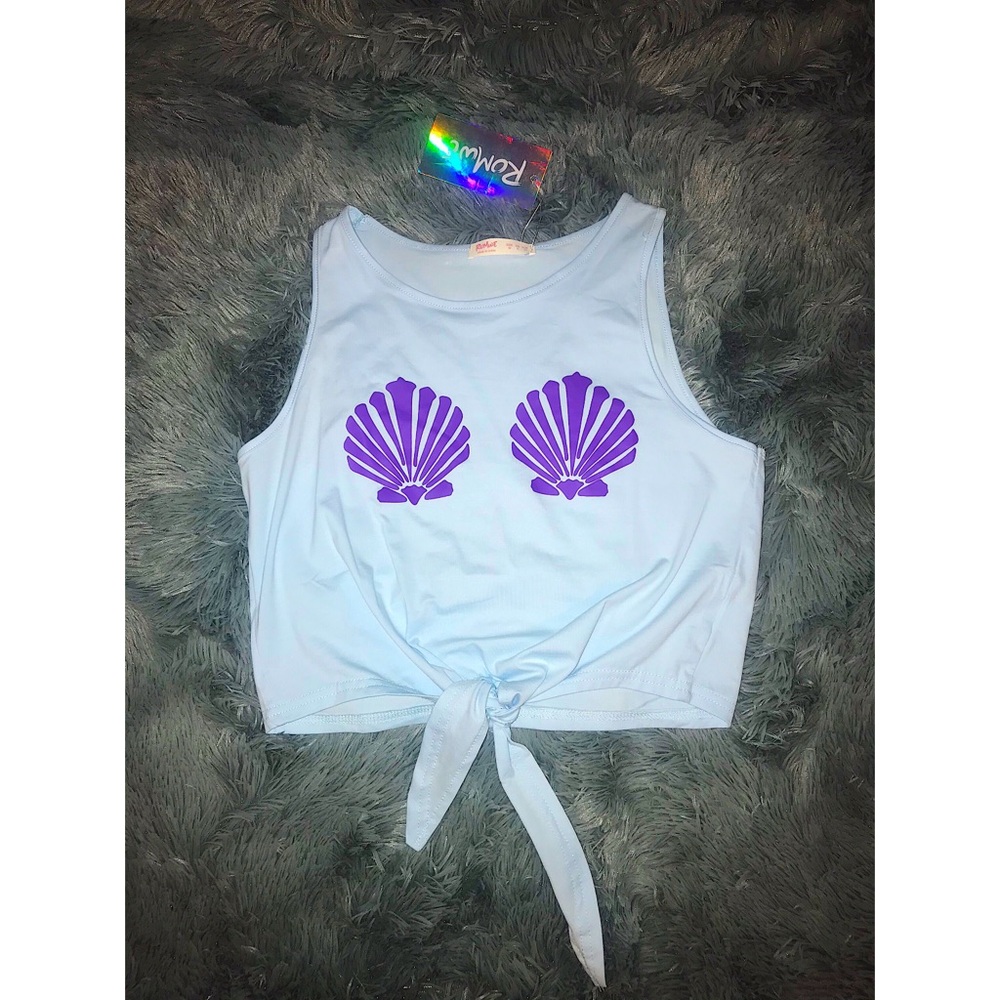 Mermaid Cropped Tank